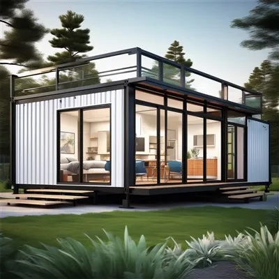 CASA Contenedor 2 Dormitorios